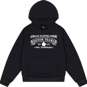 Denim Tears Black Hoodie