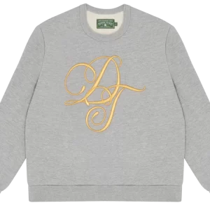 Sweatshirt DT Metallic Gold Script