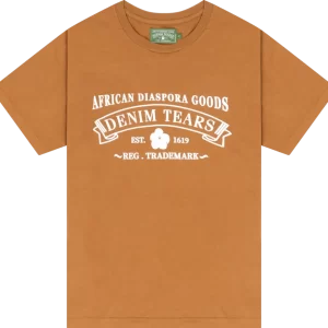 Brown Denim Tear Shirt