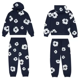 Denim Tear Navy Blue Tracksuits