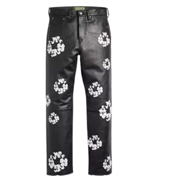 Pants Black Denim Tears Leather