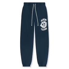 Navy Blue Denim Tears Sweat Pants
