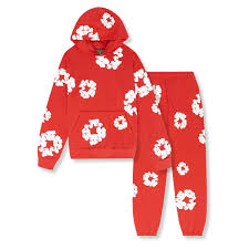 Denim Tears Red Tracksuit