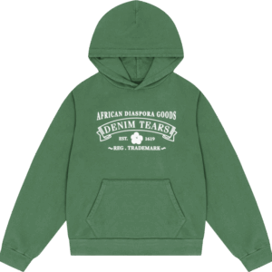 Denim Tears Green Hoodie
