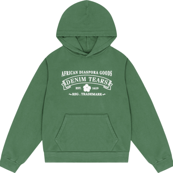 Denim Tears Green Hoodie