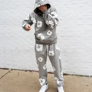 Denim Tears Gray Tracksuits